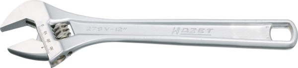 Qualitativ Hochwertiger, Verchromter Verstellbarer Einmaulschlüssel von HAZET - 22.5° Maulstellung,