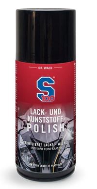 S100 Hochglanz Lack- und Kunststoff Polish 220 ml (6er Pack) von WACK CHEMIE - Perfekt zur Lackaufbe