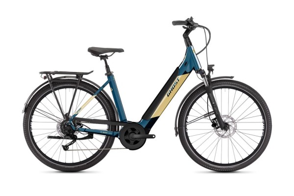 Ghost E-Teru B Essential Low EQ E-Bike Bosch-Motor 27,5" petrol/beige