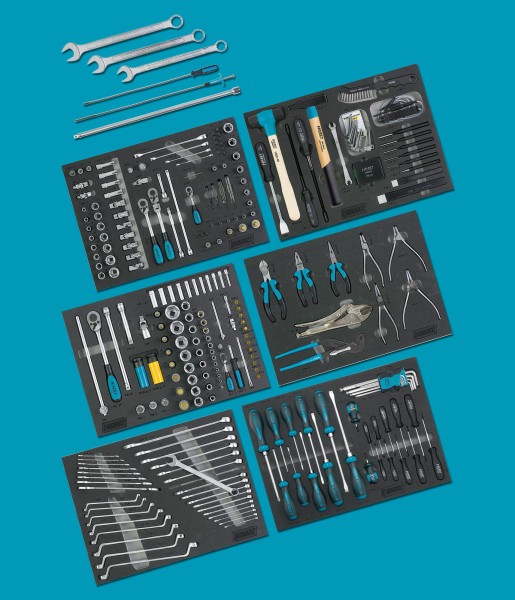 HAZET Werkzeug-Sortiment 264 Teile - Profi-Qualität für BMW