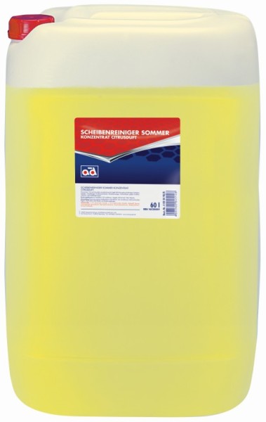 AD-AUTOPFLEGE 60 l Konz. Citrusduft Sommerscheibenreiniger - Ideal für Glas & Scheibe