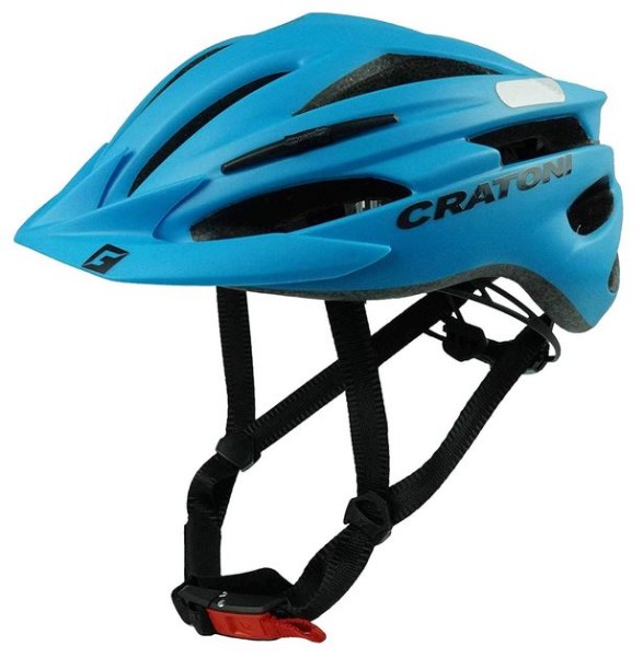 CRATONI Pacer Helm in Blau Matt 58-62 - Für Radfahrer und Skater