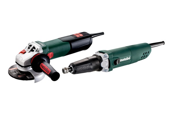 METABO Set WEV 15-125 Q + G 400: Profi-Werkzeugmaschinen für Handwerker & Heimwerker