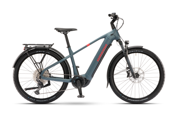 High-Quality Yucatan X12 E-Bike von Winora in Metallic Stone Blue Matte