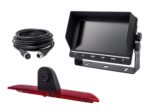 KfZ-Kamera-Monitor-Set von K AUTOMOTIVE - 7" LCD & IP68 Schutz