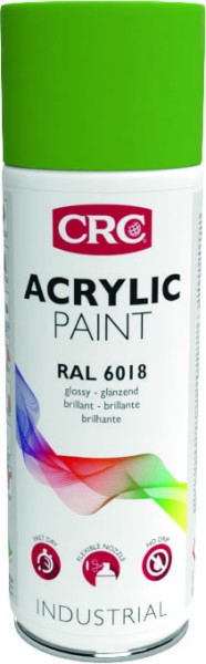 ACRYLIC PAINT 6018 Gelbgrün: 400 ml Hochleistungs-Korrosionsschutzmittel-Spraydose von CRC INDUSTRIE