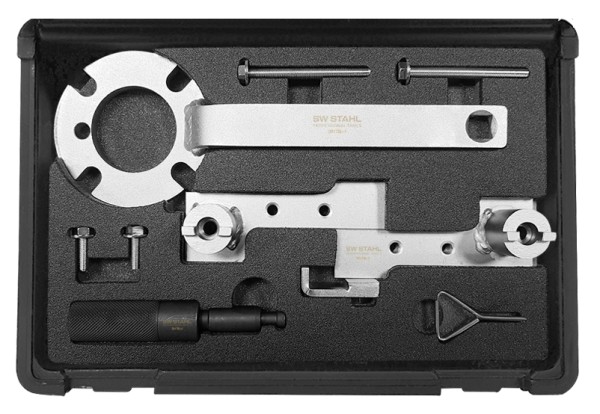 Motoreinstellwerkzeugsatz von SW-STAHL für Benzin- und Dieselmotoren - Ideal für Focus II, Kuga I, M