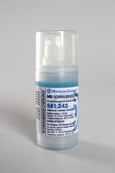 MARSTON-DOMSEL MD-Schraubensicherung 581.242: Premium Pumpdosierer 15g für optimale Sicherung