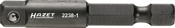 HAZET Verbindungssteil 1/4 L1 50mm mit Haltekugel & Außensechskant-Antrieb