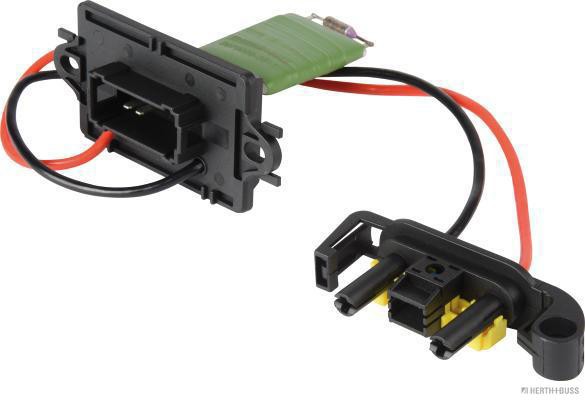 HERTH&BUSS Innenraumgebläse-Widerstand 12V - 7 Anschlüsse für optimale Leistung