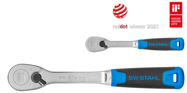 Umschaltknarrensatz, 1/4 und 1/2, H - Hochwertiges Werkzeugsatz von SW-STAHL für festsitzende Schrau