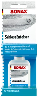 SONAX SchlossEnteiser 50ml - Schnelle Auftauhilfe für Schlösser