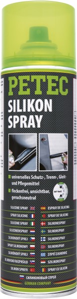 Silikonspray 500ml Sprühdose - Transparenter Langzeitschutz, Thermobereich 30°C bis 160°C