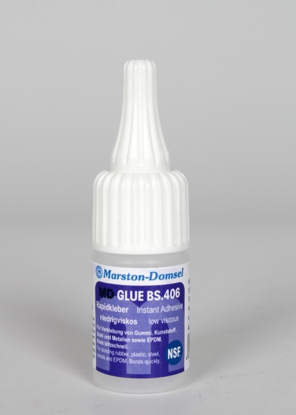 MARSTON-DOMSEL MD-GLUE BS.406 Flaschenkleber 10g – Vielseitig & Schnell Trocknend