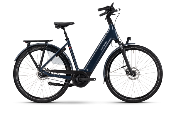 BATAVUS Finez E-go Power RT 625 - Hochwertiges E-Bike in Smart Blue Black