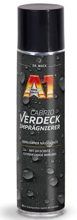 A1 Verdeck-Imprägnierer 400 ml von WACK CHEMIE - Ideal für hochwertige Lackpflege & Aufbereitung
