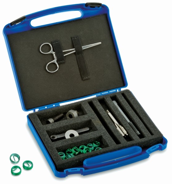 BÖLLHOFF 14-teiliges Gewindereparatur-Set 14x1,5x9mm für Radnabe - Perfekt für Automechaniker und He