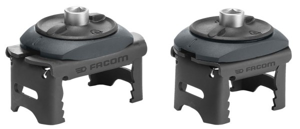 FACOM 2-teiliger Aufsetz-Ölfilterschlüssel - Ideal für Werkstatteinrichtung und Fahrzeug-Wartung