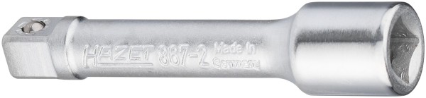 Hazet Verlängerung 1/4 verchromt 55mm - Professionelles Verbindungsteil Made in Germany. Optimale Si