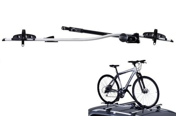THULE ProRide Abschließbarer Fahrradhalter - Perfekt für Dachträger, bis 20kg Belastbarkeit