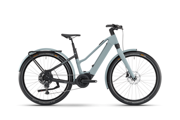 Winora iRide Pure X10 nile blue matt, black matt 44 - Premium E-Bike von WINORA