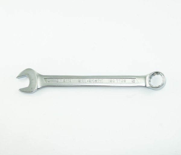 MEN@WORK 19 mm Gabelringschlüssel - Einringschlüssel, Ideal für Werkstatt und Baustelle