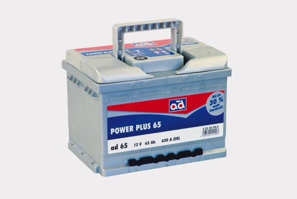 Batterie ad PowerPlus 65 12V Kapazität 65Ah