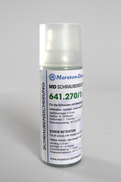 MARSTON-DOMSEL MD-Schraubensicherung 641.270/1 - Hochwertige Schraubensicherung mit Pumpdosi erer, 5
