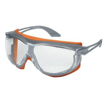 UVEX Skyguard NT Grau/Orange Augenschutz - Perfekter Schutz und Komfort für den Dauereinsatz