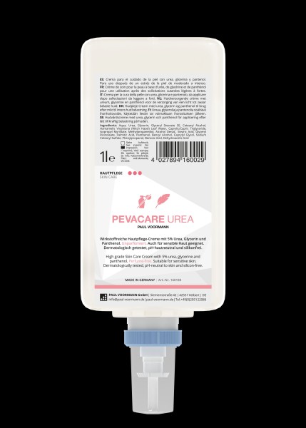 Wirkstoffreiche Pevacare UREA Pflegecreme - Hochwertige Haut-Pflege für trockene und sensible Haut