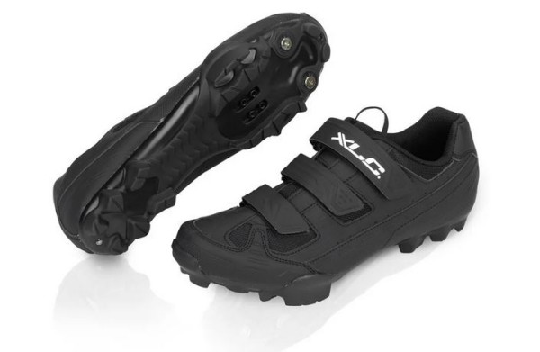 XLC MTB-Shoes CB-M06 in Schwarz - Optimal für Mountainbiking - Größe 39