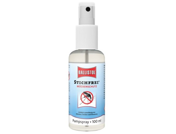 Effektives Insektenschutz-Pumpspray von Ballistol: Stichfrei mit Hautpflege & UV-Filter, 100ml