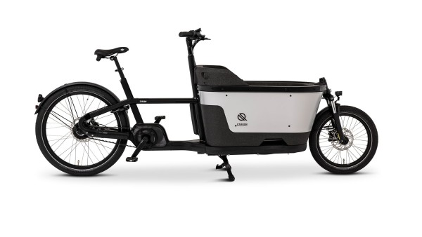 Carqon Cruise D2-500 Schwarz E-Lastenrad – Bosch Akku, komfortabel, sicher