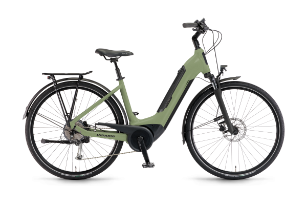 WINORA Tria X9 E-Bike in Peppermint Low - Leistungsstarkes Aluminium 6061 mit Bosch Smart System