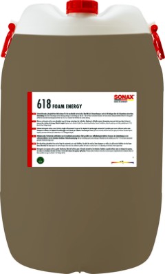SONAX Energy Schaumreiniger - Hochwirksamer Reinigungsschaum im 60l Kunststoff-Fass für strahlend sa