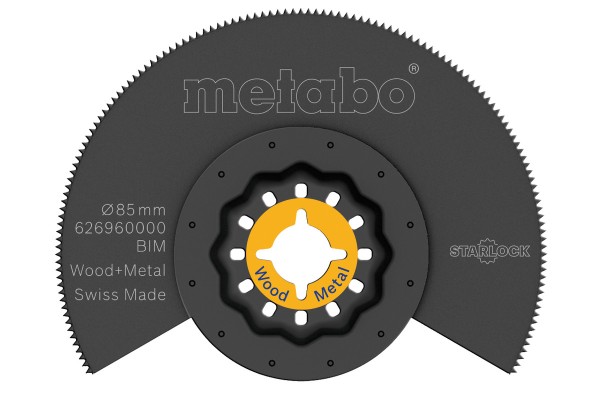 Segmentsägeblatt BiM: Hochwertige Metabo Sägeblatts für Holz und Metall - Professionelles Zubehör