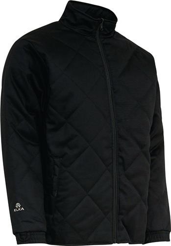 Schwarz XXL Zipp-In Fleecejacke von SCHORK NW - Warm und Stilvoll