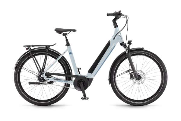 WINORA Sinus N8 E-Bike Winterwhite Low 54 - Bosch Performance Line