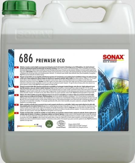 PreWash ECO 10l von SONAX - Premium-Lackpflege für nachhaltigen Fahrzeugschutz