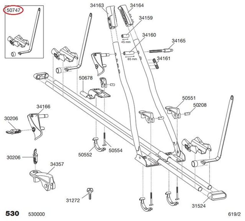 Wheel holder 530 575 Zubeh r Ersatzteile Zubeh r