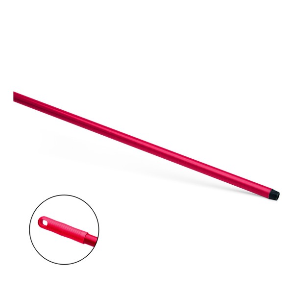 Roter HACCP Glasfaser-Stiel 150 cm - NOELLE Reinigungshilfe