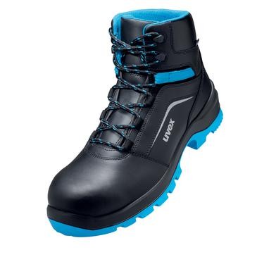 UVEX Fußschutz Stiefel 95567 S2 Gr.47 mit bequemer PUR-Sohle - Der Allrounder für Indoor- und Outdoo