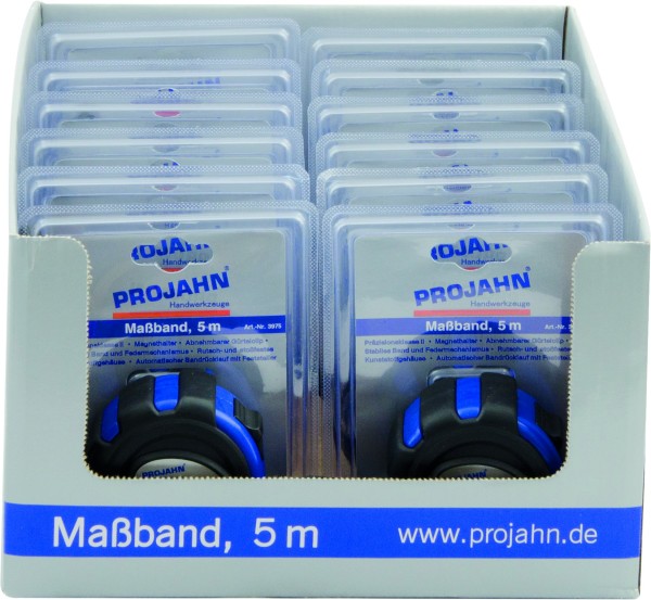 5m Maßband Display (12 Stück) - Präzise & Robust