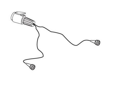 Lamp Cable 13-pin UK 3-polig UK