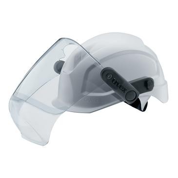 UVEX Pheos Gesichtsschutz Visier - Robuster Schutzschirm für Industrie, mit Störlichtbogen Klasse 2