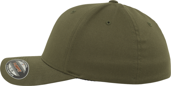 Flexfit Wooly Combed L/XL Größe Olive Cap