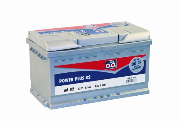 Batterie ad Power Plus 82 12V Kapazität 82Ah