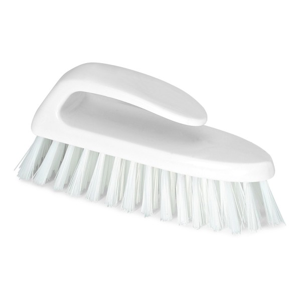 Noelle HACCP Waschbürste mit Bügel, Weiß, 18 cm, robuste 0,5 mm Borsten - effektive Reinigung für de