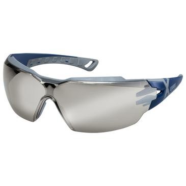 UVEX pheos cx2 Augenschutz - Perfekte Passform und höchster Schutz in blau/grau