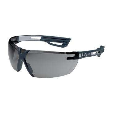 UVEX x-fit pro Schutzbrille - Grau/Anthrazit, Einstellbar, Sicherheitsbrille